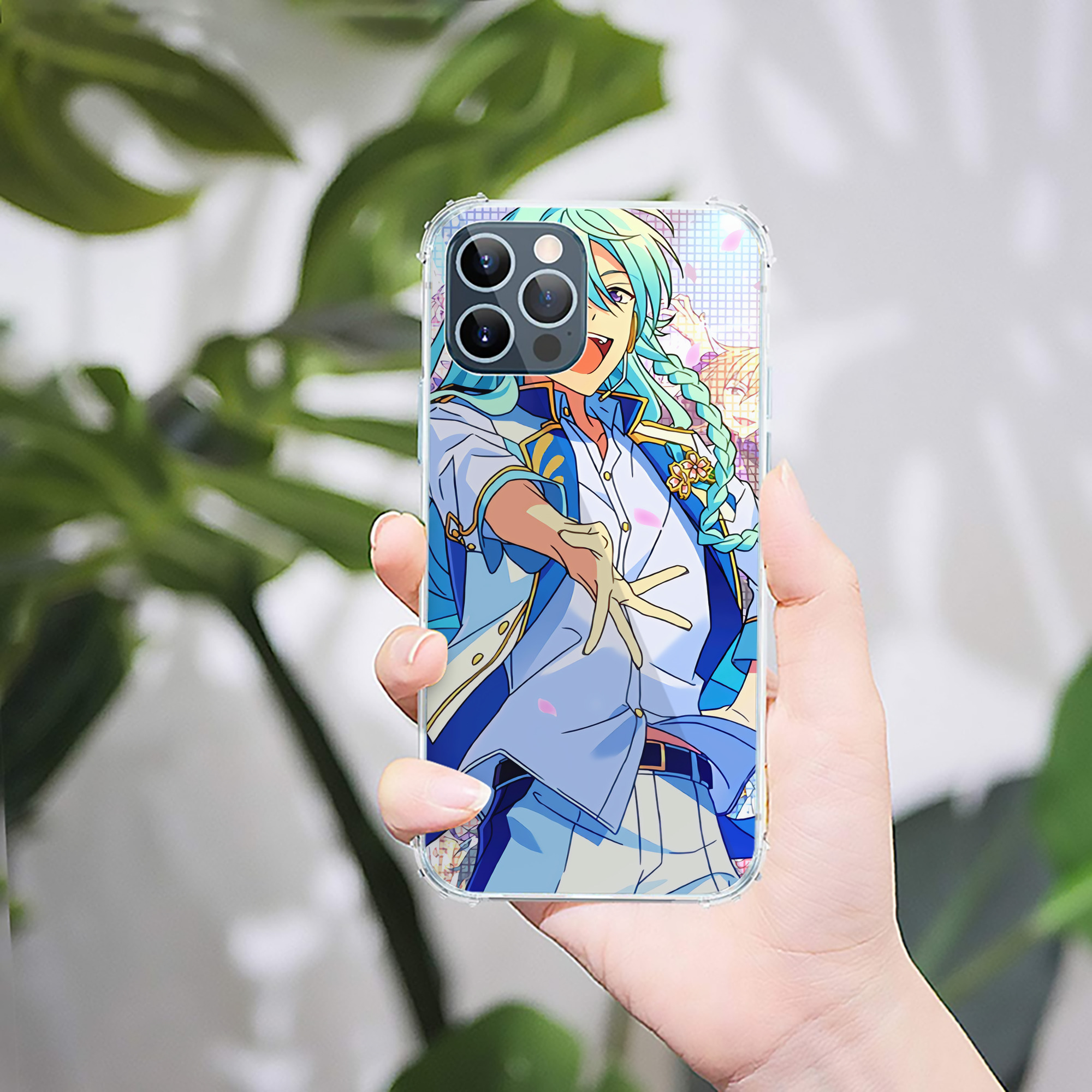 （画像用） あんさんぶるスターズ! Ensemble Stars 【iPhone 12シリーズ対応】透明スマホケース（クリアソフトケース）